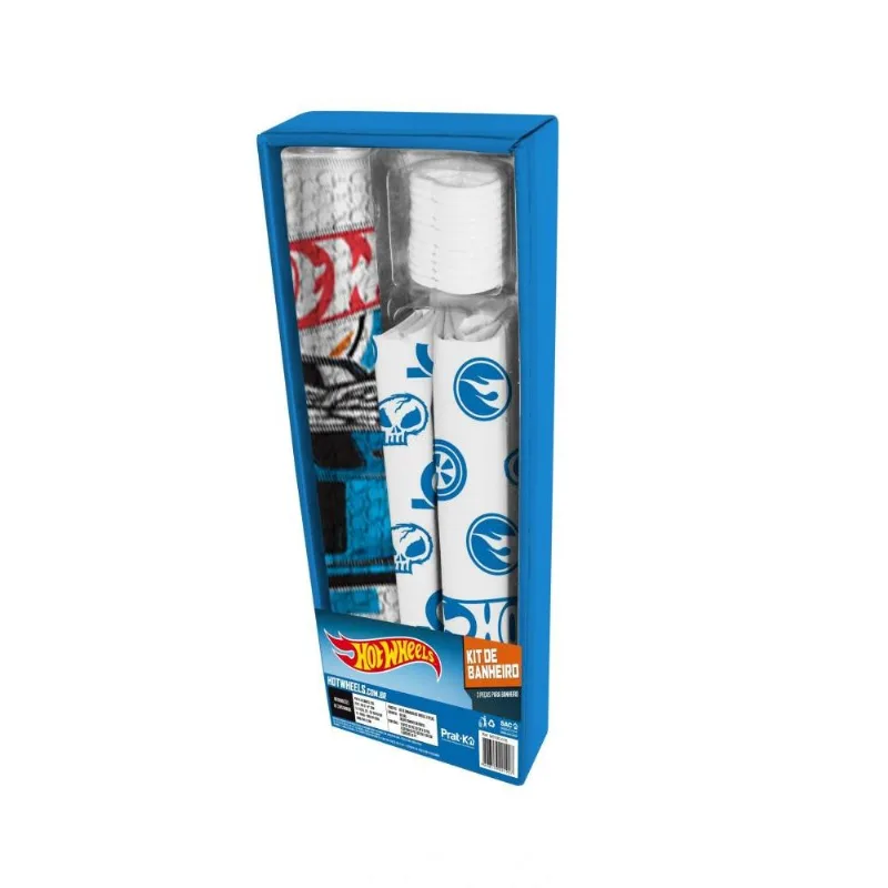 Kit Banheiro Hot Wheels 3 Peças - Mattel