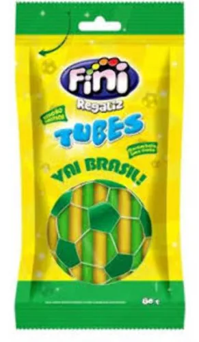 Bala De Gel Fini Tubes Brasil - BRASIL - Mercearia