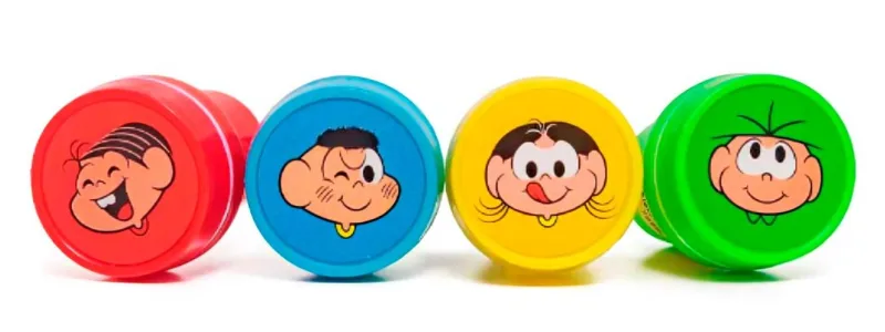 Carimbo Turma Da Mônica Diversos Modelos - LC - Papelaria