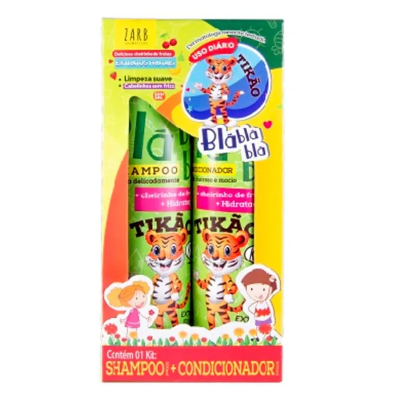 Kit Bla Bla Bla Shampoo + Condicionador Kids Frutas 300ml