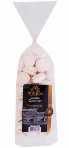 SUSPIRO MINAS E CIA COLONIAL 90G - MINAS E CIA - Produtos De Pastelaria