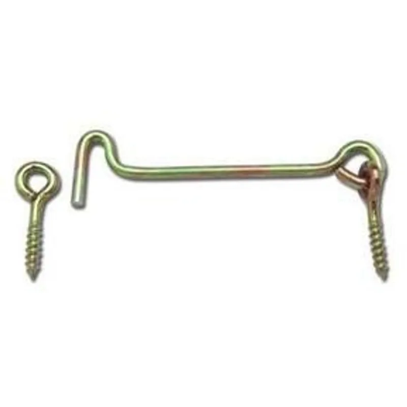 Aldrava com Pitão Tranca Porta 8cm Kit com 2 Unidades
