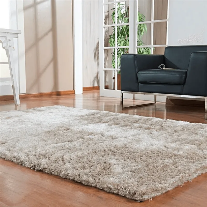 Tapete Sob Medida Silk Shaggy M2 Marfim
