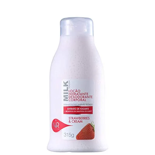 Milk Touch Lc Hidr Strawberries E Cream - NIR COSMETICS - Higiene E Beleza