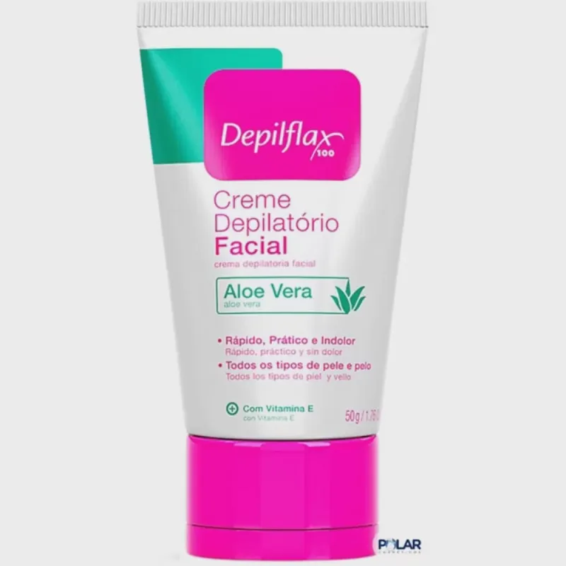 Creme Depilatorio Facial Depilflax 50g