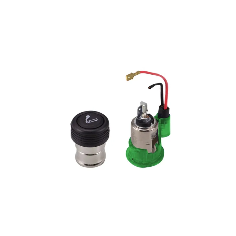 Acendedor Cigarro 12V Universal Com Luz Verde Anxt