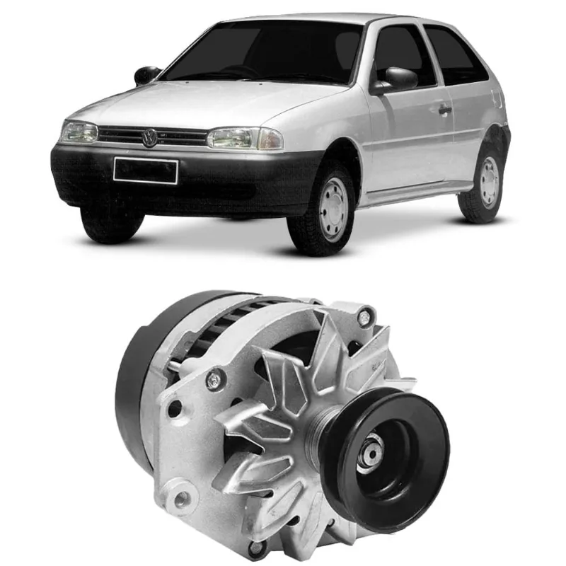 Alternador Gol G1 G2 85 a 99 Voyage 81 a 95 12V Multiqualita