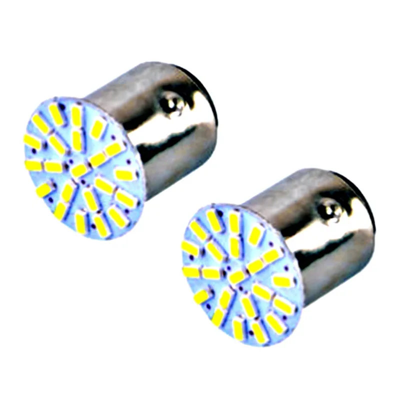 Lampada Lanterna / Freio 22 Led 12v Super Branco Multiqualit