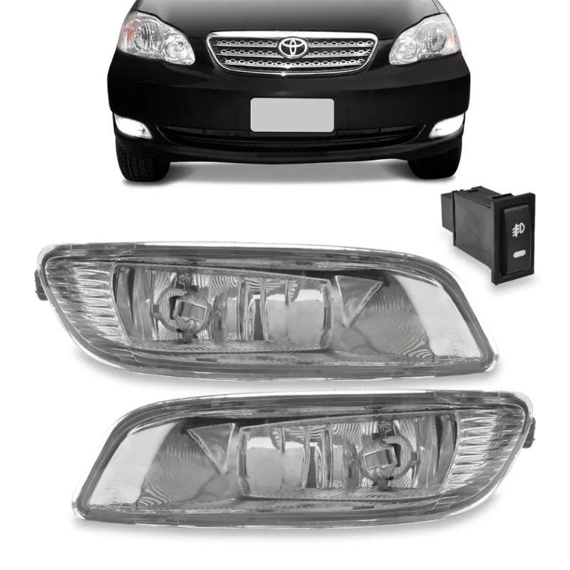 Kit Farol Auxiliar Corolla 05/08 Fielder 08/09 Anxt