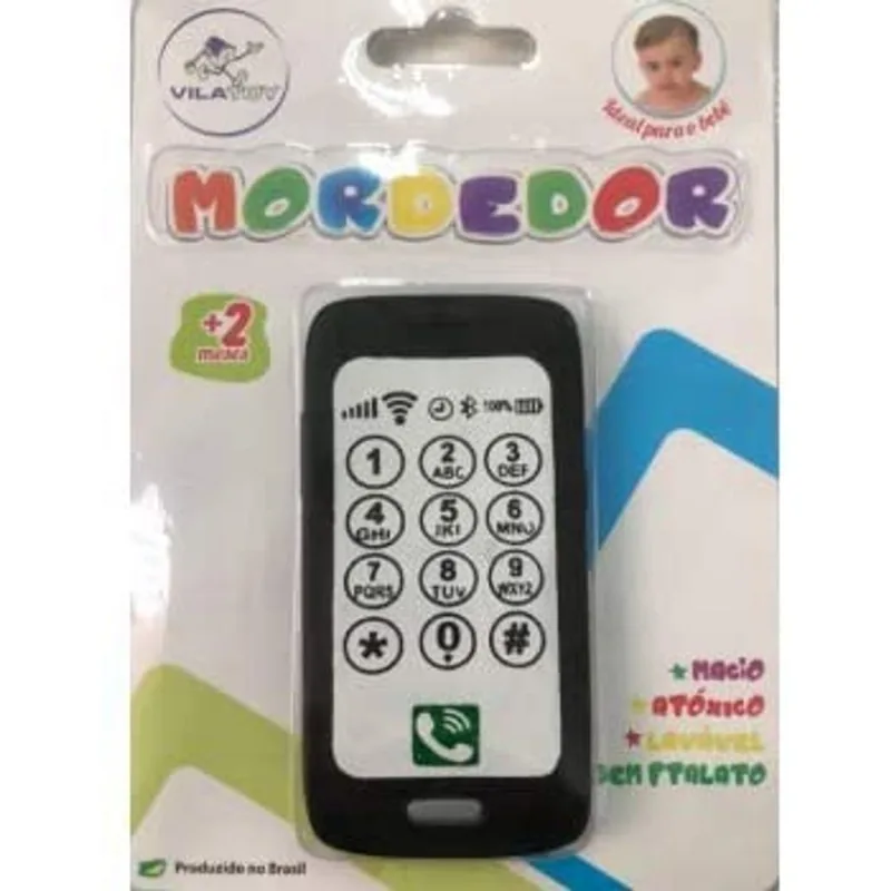MORDEDOR CELULAR PRETO RAVI -