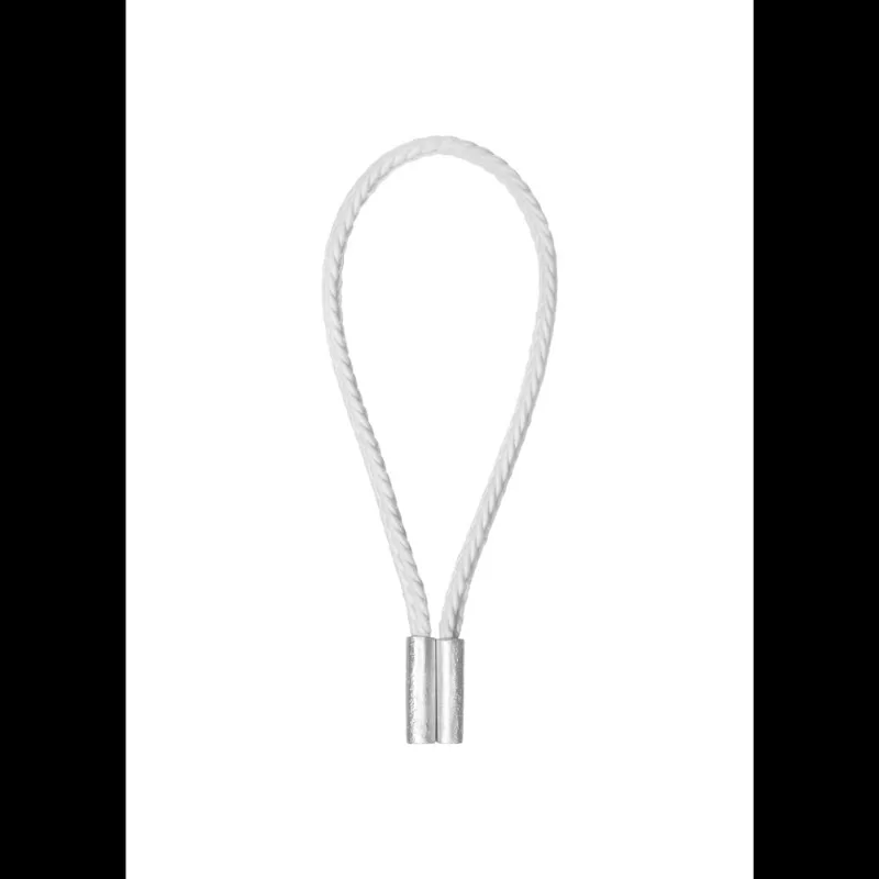 Abracadeira Ima Macrame 43Cm Branco 1810 Adomes