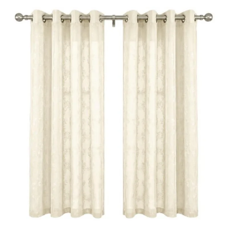 Cortina Adomes Voil Belle Bege 170x200cm (MP)