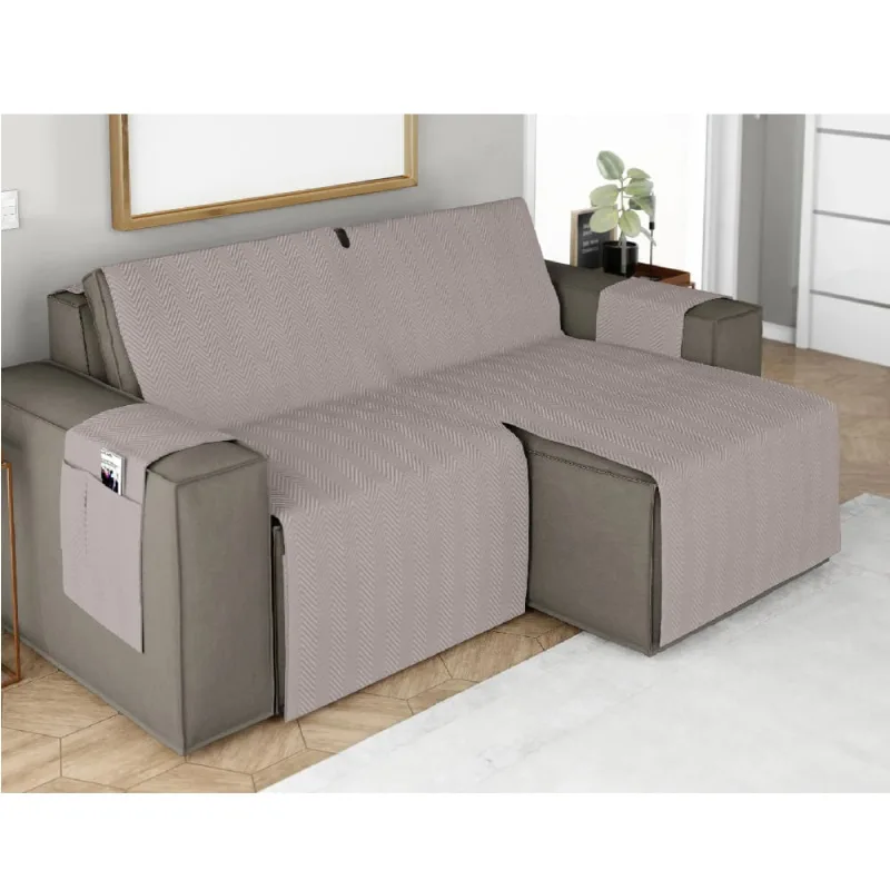 Protetor P/ Sofa Retratil Royal 1,80m Nude/unico