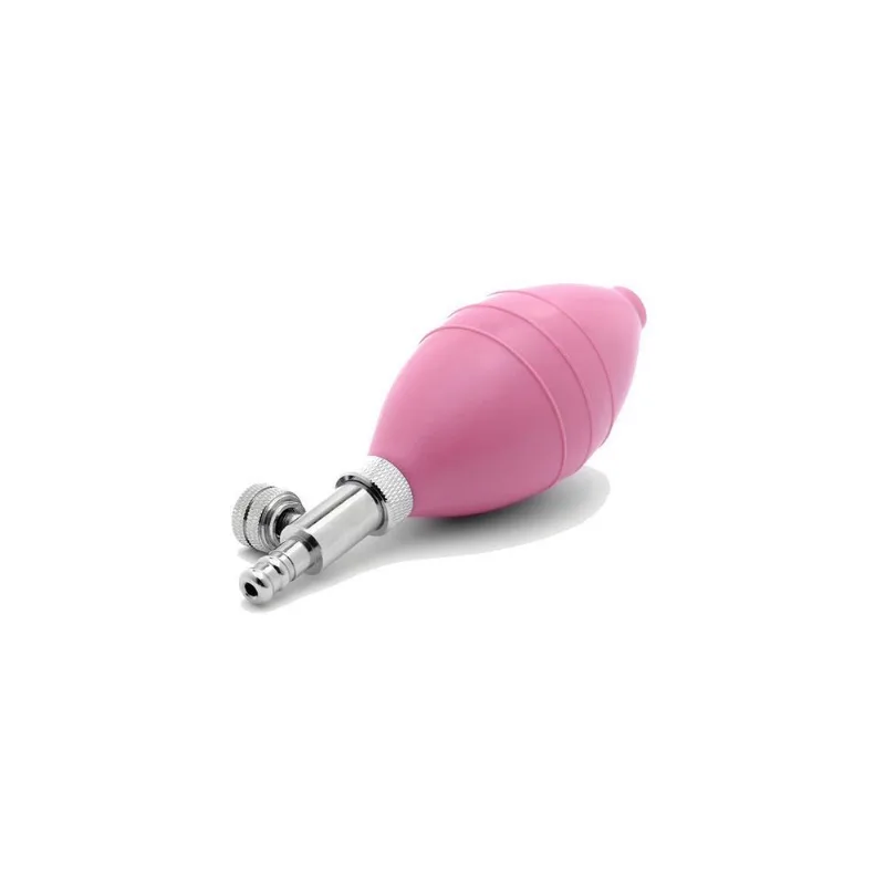 Pera Com Válvula Rosa Para Aparelho De Pressão Esfigmo Bic