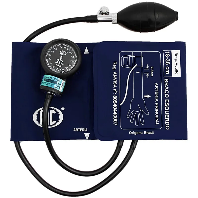 Aparelho de Pressão Arterial BIC AP0859 - Nylon Azul