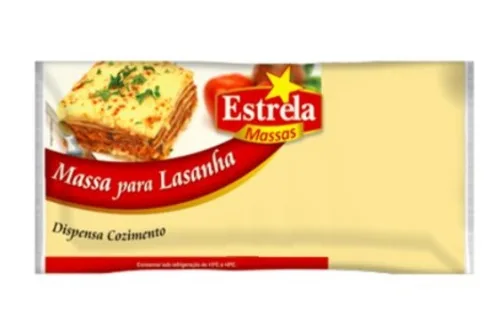 MASSA LASANHA ESTRELA - ESTRELA