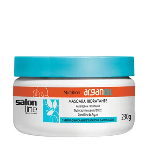 Salon Line Oleo Argan Masc Hidr Quimic Tratados - SALON LINE - Higiene E Beleza