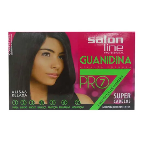 Salon Line Guanidina Kit Super Cab Grossos/resist - SALON LINE - Higiene E Beleza