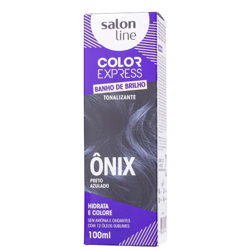 Tonaliz.color Express Kit Preto Azul - PRETO - Higiene E Beleza