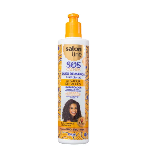 Ativador Cachos Salon Line 300ml Umidificante Unit - SALON LINE - Higiene E Beleza