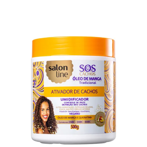 Ativador E Umidificador 500g Salon Line - SALON LINE - Higiene E Beleza