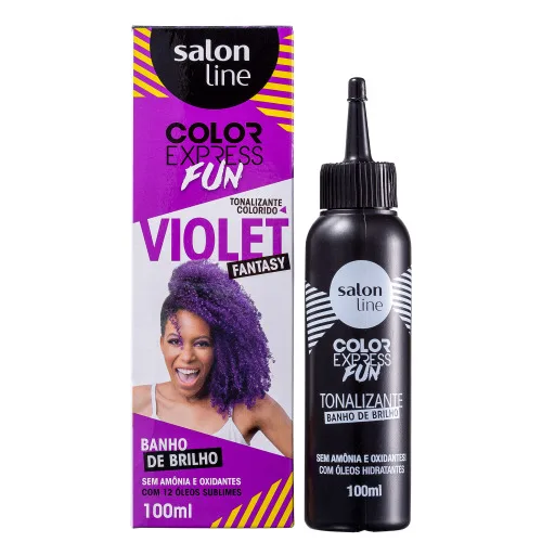 Color Express Fun Violet Fantasy - Salon Line - Higiene E Beleza