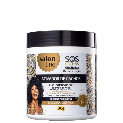Ativador De Cachos Salon Line Reconstrução - SALON LINE - Higiene E Beleza