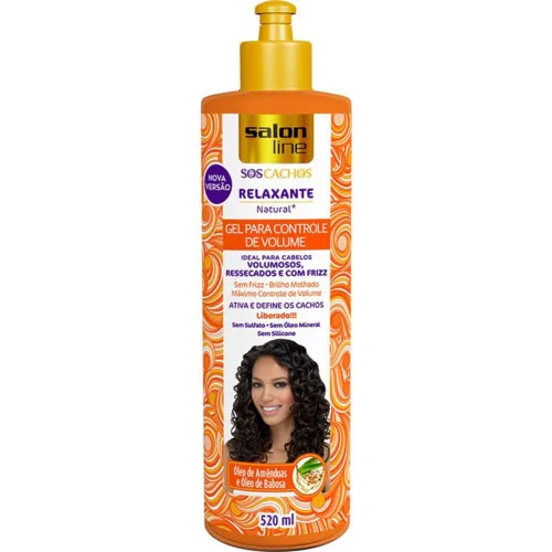 Gel Ativador Sos Relaxante Natural Liberado 520ml 1 - NATURAL - Higiene E Beleza