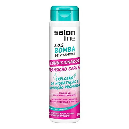 Condicionador Salon Line Sos Transicao Capilar 300ml Un - SALON LINE - Higiene E Beleza
