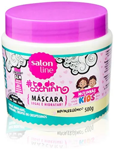 Mascara Kids Liberado Todecacho 500gr - SALON LINE - Higiene E Beleza