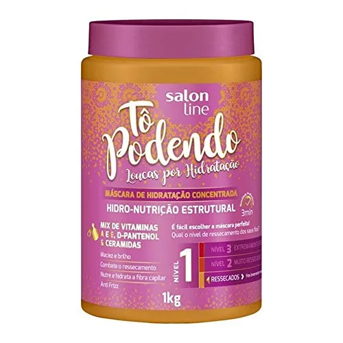 Masc S.line To Podendo Nut 1kg - SALON LINE - Higiene E Beleza