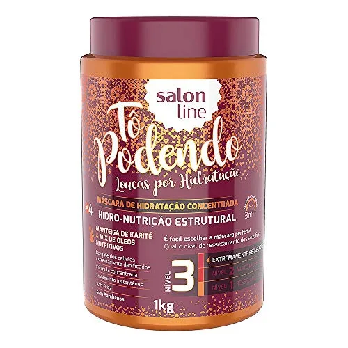 Mascara Capilar Salon Line 1kg - SALON LINE - Higiene E Beleza