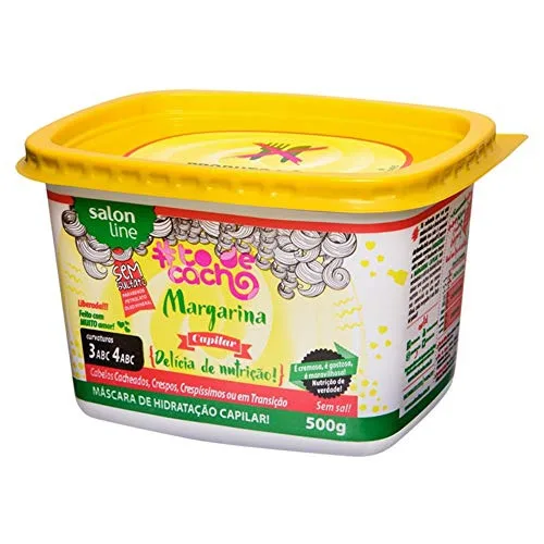 Linha Tratamento Todecacho Salon Line Margarina Capilar {delícia De Nutricao } 500 Gr Salon Line Collection  - SALON LINE - Higiene E Beleza