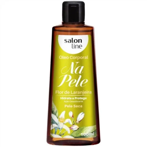 Salon Line Na Pele Oleo Corp 100ml Flor Laranjeira - SALON LINE - Higiene E Beleza