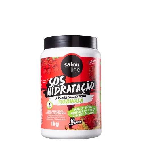 Masc Hidr Conc To Podendo 1kg - SALON LINE - Higiene E Beleza