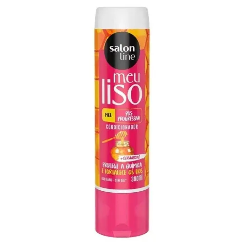 Cond Salon Line Meu Liso 300ml Progressivado - SALON LINE - Higiene E Beleza