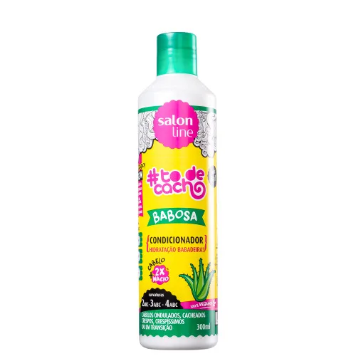 Cond Salon Line Meu Liso 300ml Babosa Liberado - SALON LINE - Higiene E Beleza