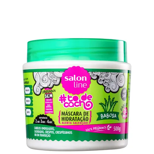 Mascara Trat Salon Line Babosa 500gr Liberado - SALON LINE - Higiene E Beleza