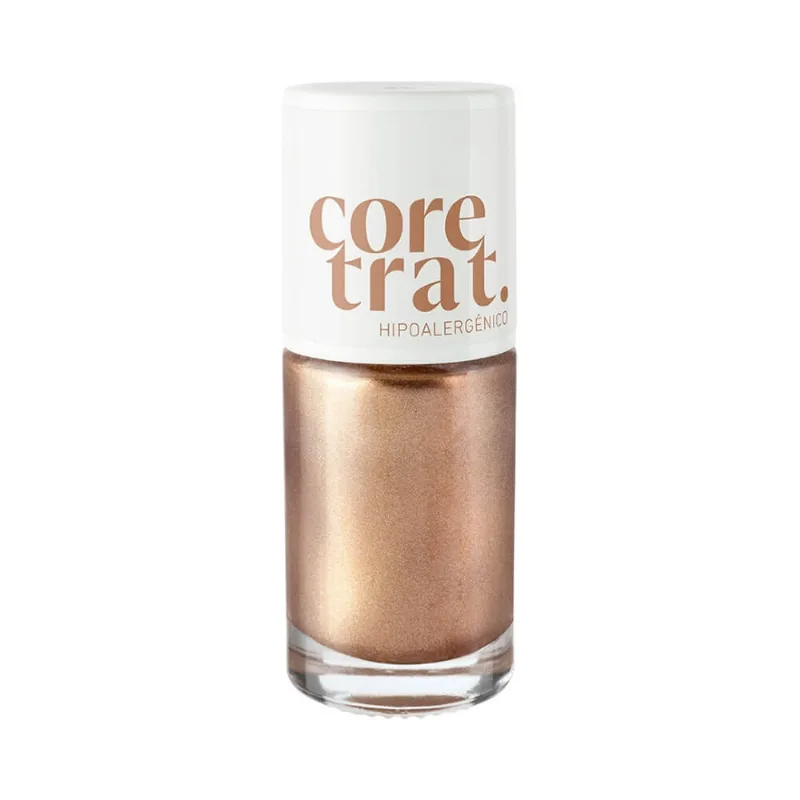 Esmalte Blant Coretrat Metálico Caramelo Quente Esm Blant 8,5ml Coretrat Metalico Caramelo Quen