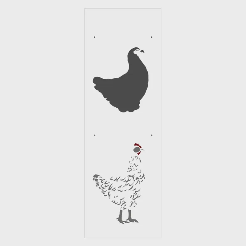 Stencil Sp. 10x30 2908 Animais Galinha