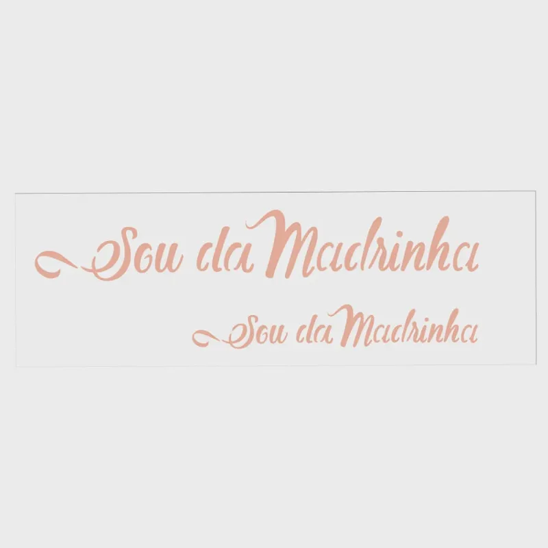 Stencil Sp. 10x30 2915 f. Sou da Madrinh