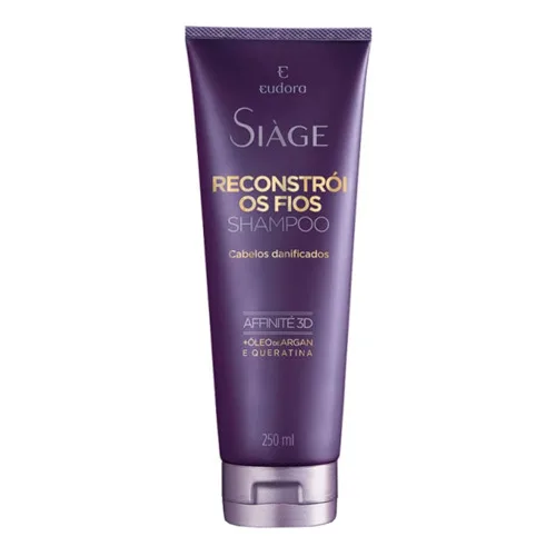 Kb Sh Siage Ed Reconstroi Os Fios 250ml - SIÁGE - Higiene E Beleza