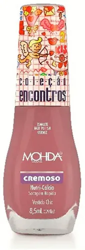 Esm.mohda Cremoso Vestido Chic - CREMOSO - Higiene E Beleza