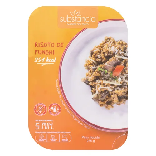 RISOTO AO FUNGHI 255G SUBSTANCIA - SUBSTANCIA