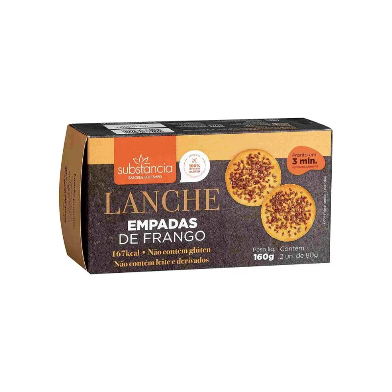 Empadas de Frango Congelada Substância 160g