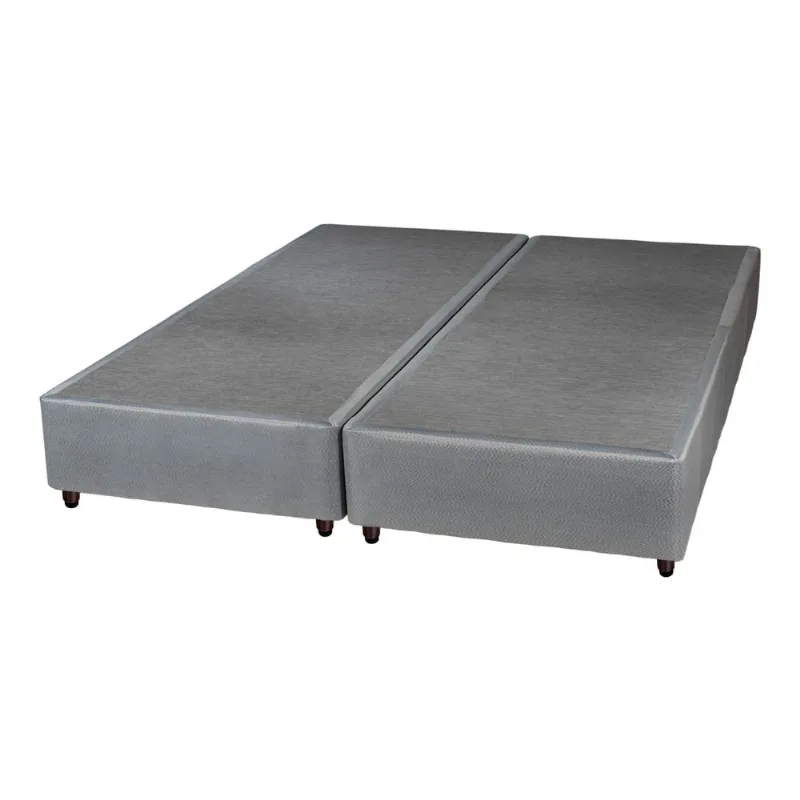 Box Queen Minaspuma Cinza 158x198x38cm Minaspuma