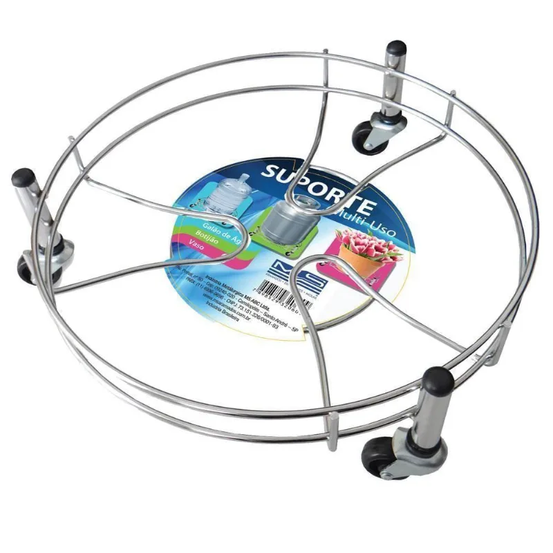 Suporte Para Vaso E Botijão Reforçado - 920 - Ms Suporte P-vaso-botijao Reforcado Cr Ms 920 . - OUTRAS - Câmeras E Drones