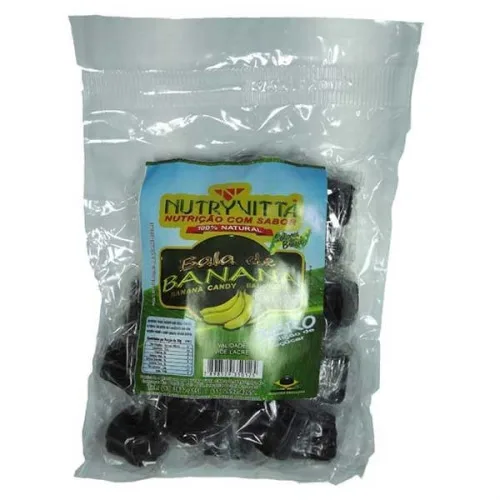 Bala De Banana Nutryvitta 250g . - NUTRYVITTA