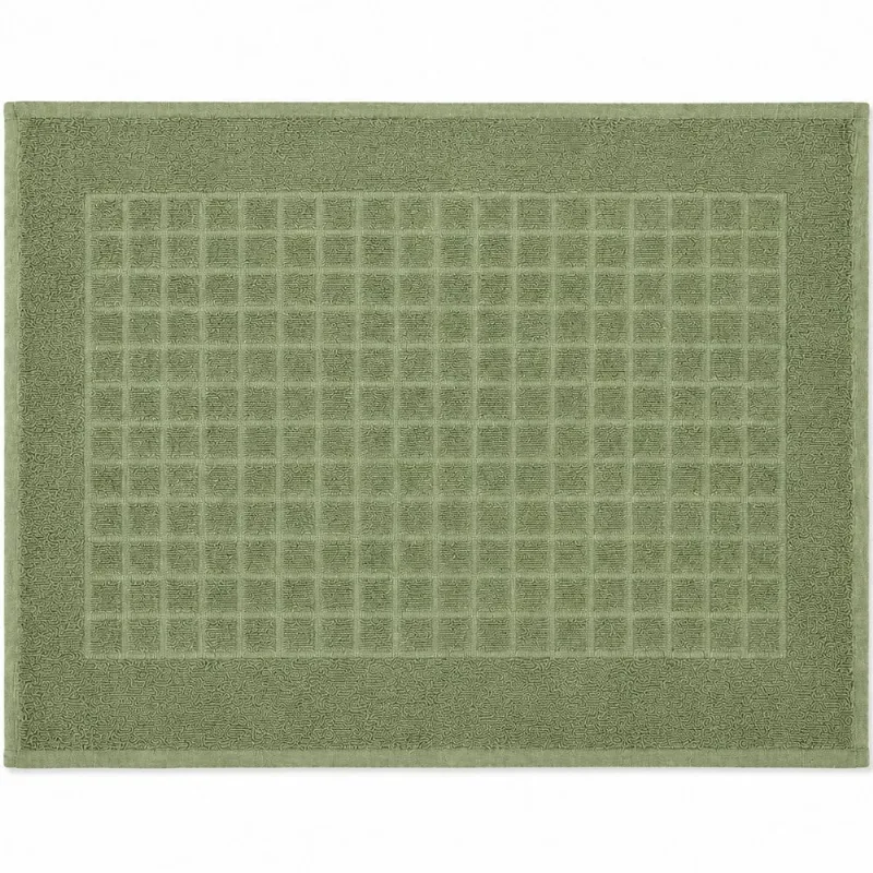 Toalha De Piso Shangri-la 50x70cm 800g/m² 80% Algodão 20% Poliéster Bene Casa Verde