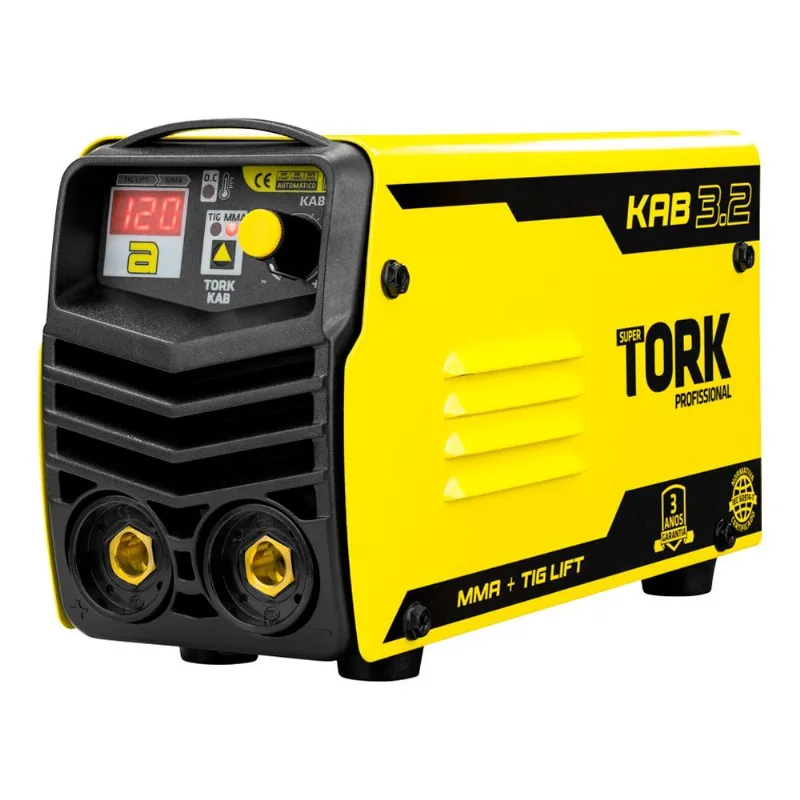 Inversora de Solda 120A MMA + TIG LIFT KAB 3.2 220V Super Tork